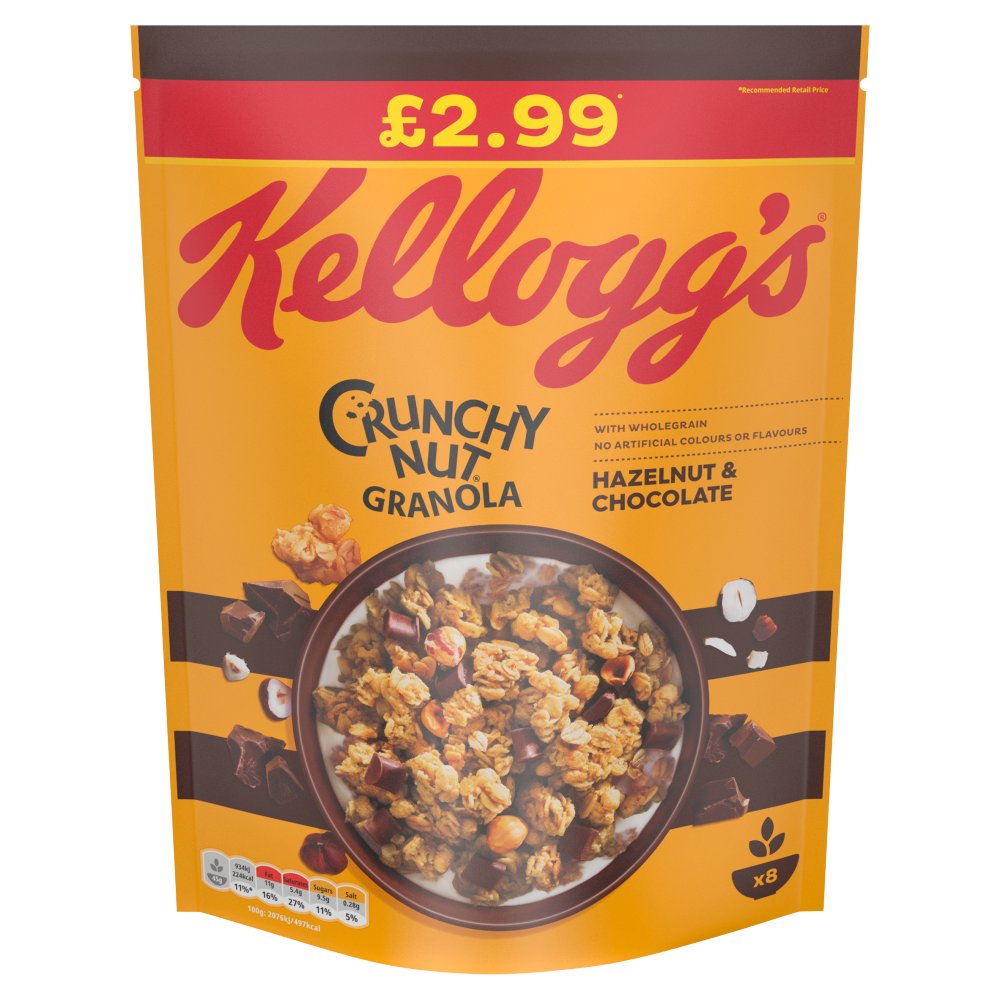 Kellogs crunchy nut gran 380g
