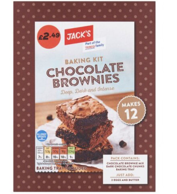 Jack's Chocolate Brownies Baking Kit 285g