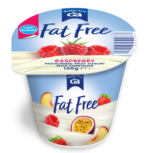 GA Fat Free Raspberry Flavoured Yogurt 150g