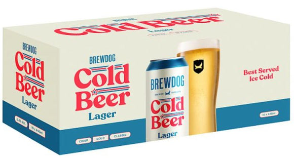 BrewDog Cold Beer Lager 10 x 440ml