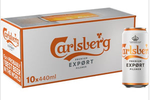 Carlsberg Export Lager Beer 10 x 440ml