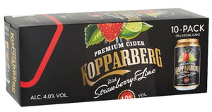 Kopparberg Premium Cider with Strawberry & Lime 10 x 330ml