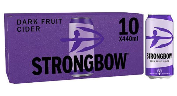 Strongbow Dark Fruit Cider 10x440ml