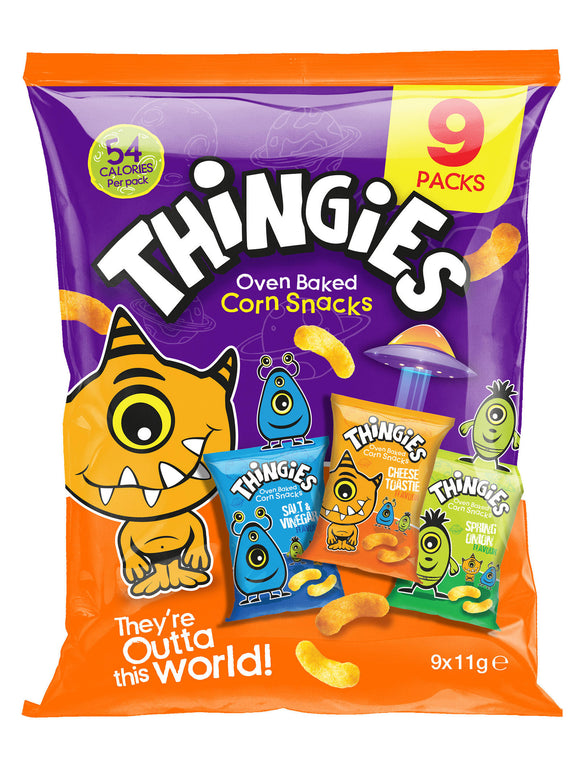 Thingies Oven Baked Corn Snacks 9pack