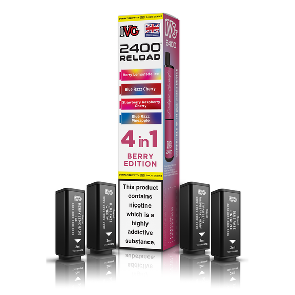 IVG 4In1 Berry Edition Pods 2400