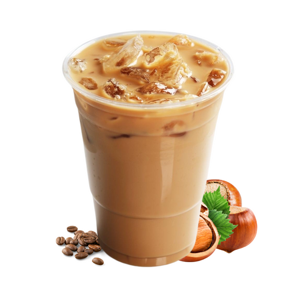 Hazelnut Iced Latte