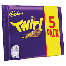 Cadbury Twirl 5Pack (5x21.5g)