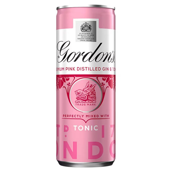 Gordons Pink Gin & Tonic 250ml