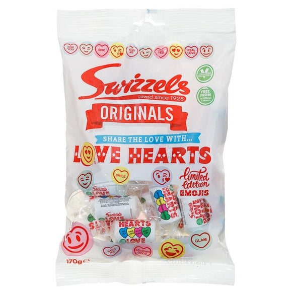 Swizzels Originals Love Hearts 170g