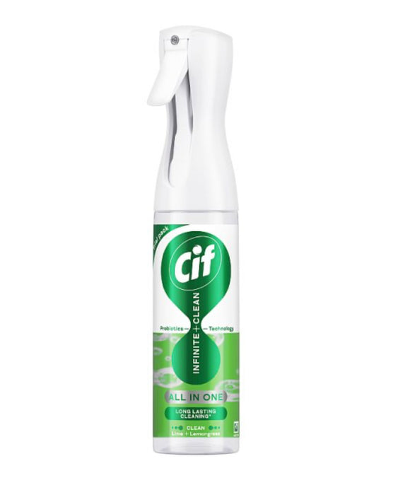 Cif Infinite Clean All in One Cleaner Spray Lime & Lemongrass 250 ml