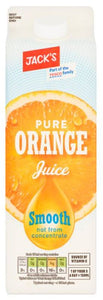 Jack's Pure Orange Juice Smooth not from Concentrate 1 Litre