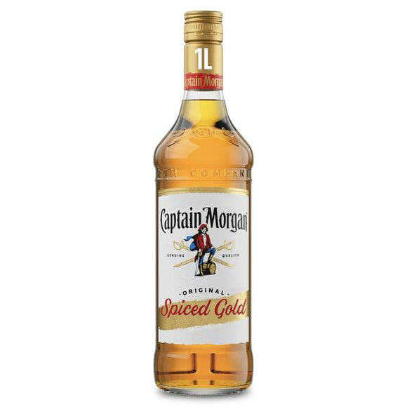 Captain Morgans Spiced Rum 1ltr