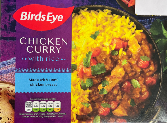 Birds Eye Chicken Curry