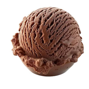 Single Scoop Chocolate Ice Cream