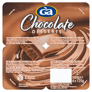 Golden Acre Chocolate Dessert 4x125