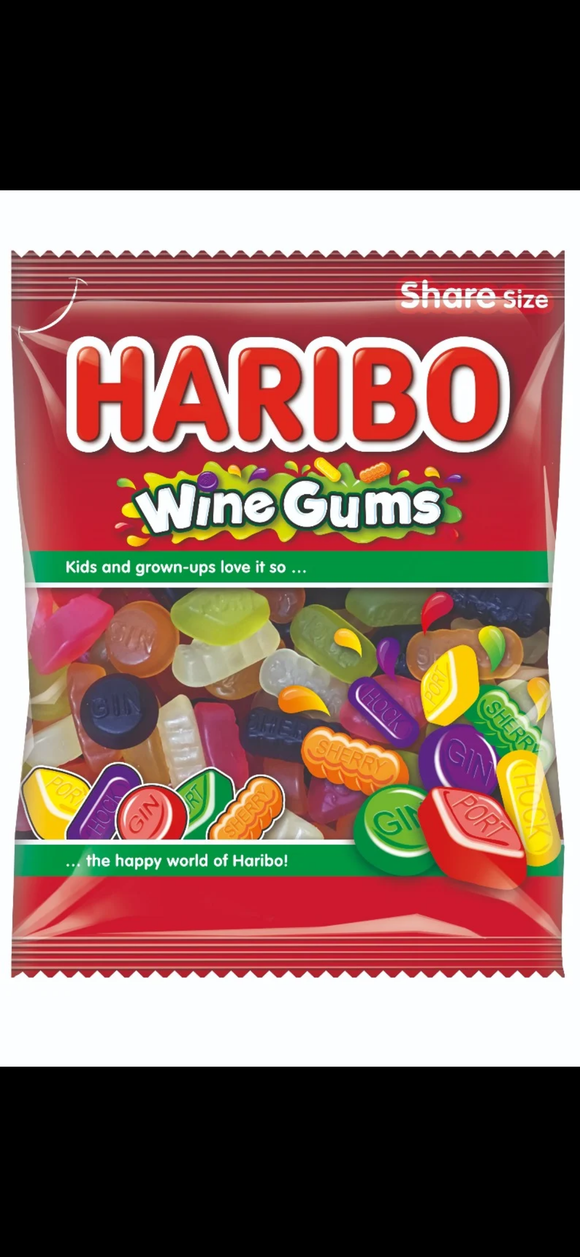 Haribo Wine Gums 140g