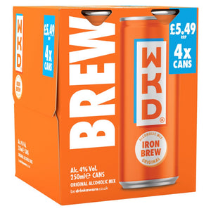 WKD Iron Brew 4x250ml