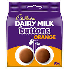 Cadbury Dairy Milk Buttons Orange 95g