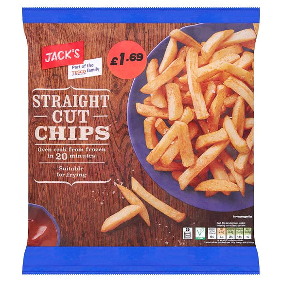 Jack’s Straight Chips 750g