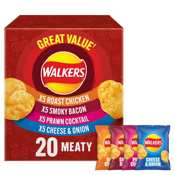 Walkers Meaty Variety 20x25g