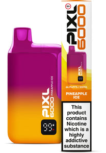 Pixl 6000 Pineapple Ice 20mg