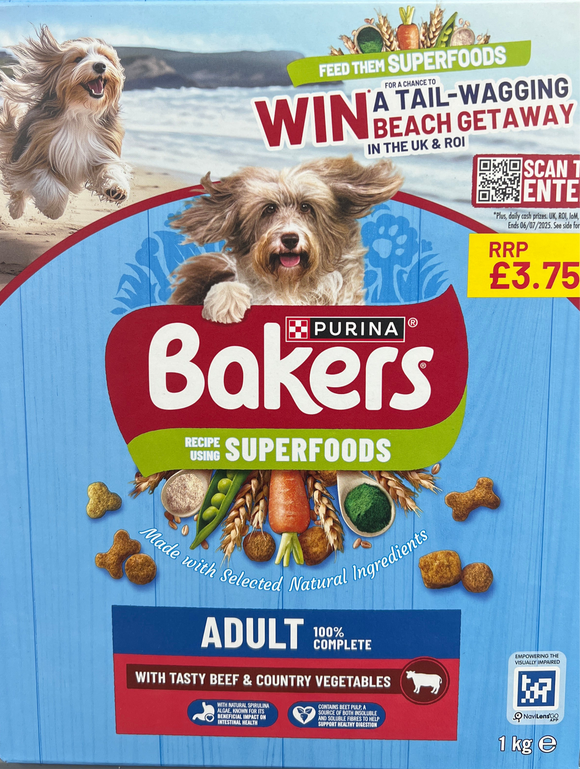 Baker’s Adult Beef&Veg