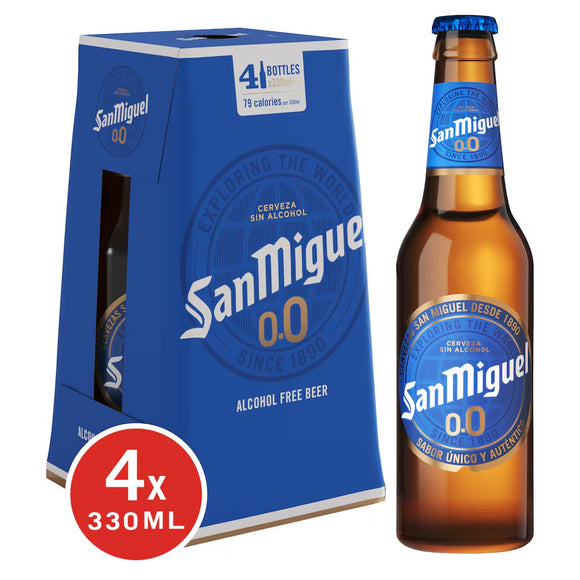 San Miguel Zero 4x330ml
