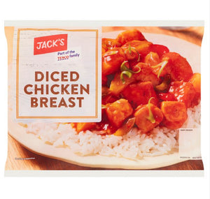 Jack’s Diced Chicken Breast 350g