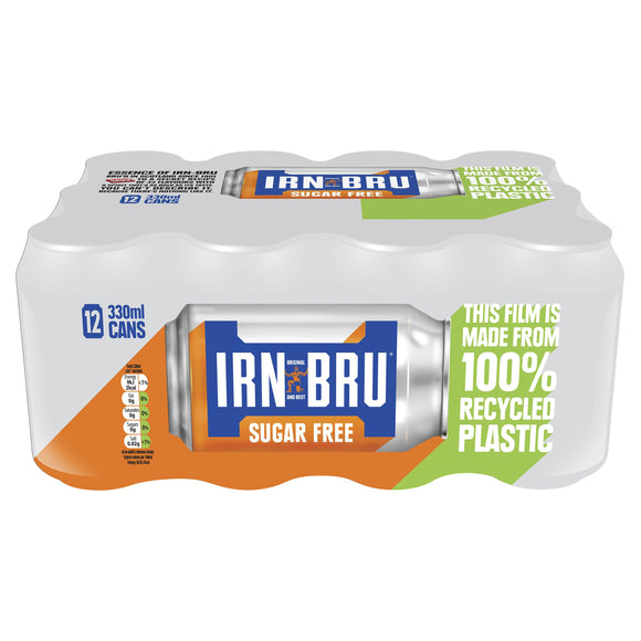 Irn Bru Sugar Free 12x330ml