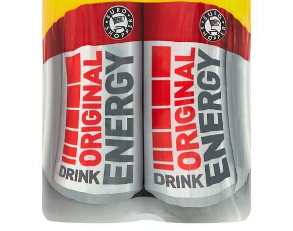 Euro Shopper energy multipack 4 pack 4x250ml