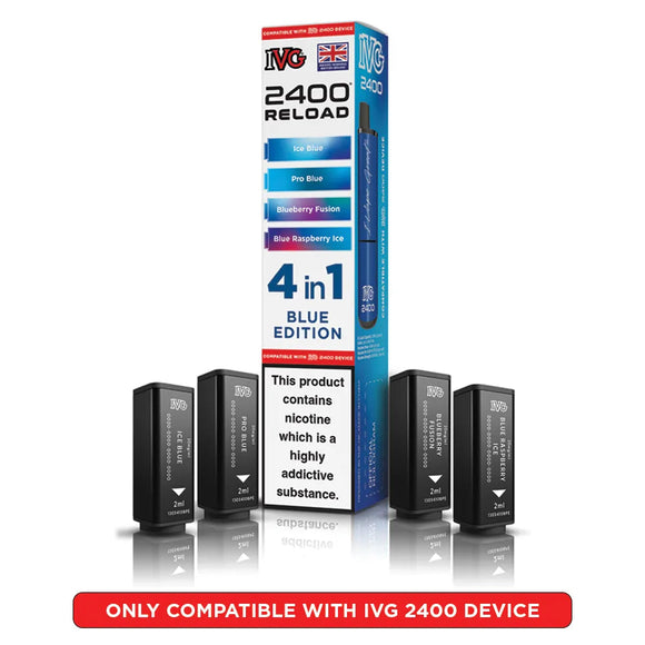 IVG 4In1 Blue Edition Pods 2400