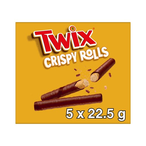 Twix Crispy Rolls 5x22.5g