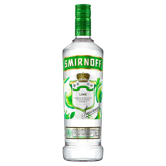 Smirnoff Lime Flavoured Vodka 70cl