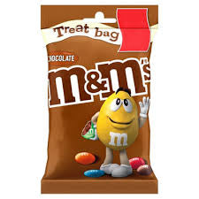 M&Ms Chocolate Treat Bag 82g