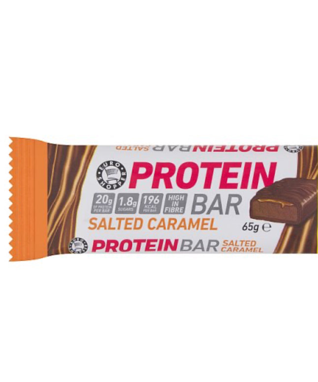 Euro Shopper Protein Bar Salted Caramel 65g – Premier Kirkconnel