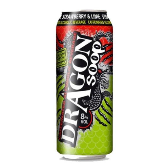 Dragon Soop Strawberry & Lime 500ml