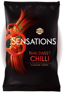 Walkers Sensations Thai Sweet Chilli Flavour Crisps 65g