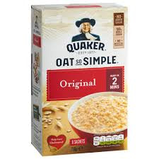 Quaker Oats so simple original 216g