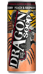 Dragon Soop Peach & Raspberry 250ml