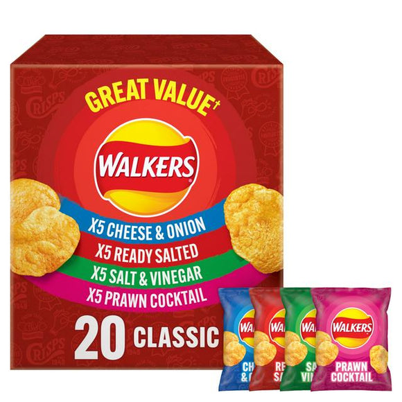 Walkers Classic Variety 20x25g