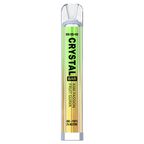 SKE Crystal Bar Kiwi, Passion Fruit, Guava 20mg 600