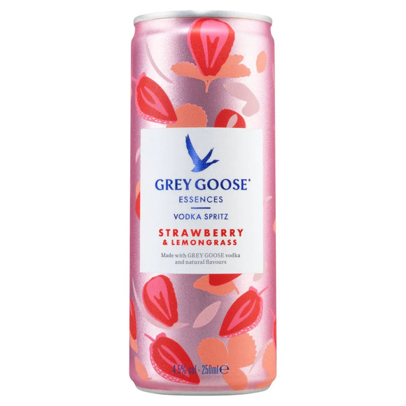 Grey Goose Essences Vodka Spritz  Strawberry & Lemongrass 250ml