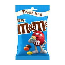 M&Ms Crispy Treat Bag 77g