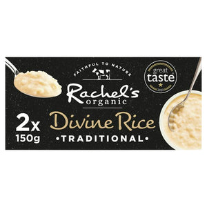 Rachel’s Organic Rice Pudding 2x150g