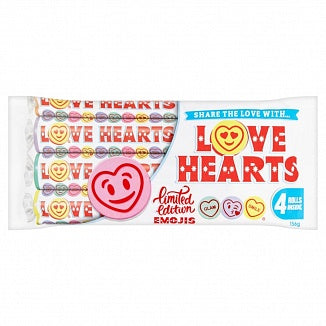 Swizzels Love Hearts 4pack