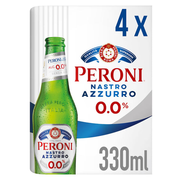 Peroni Nastro Azzuro Zero 4x330ml