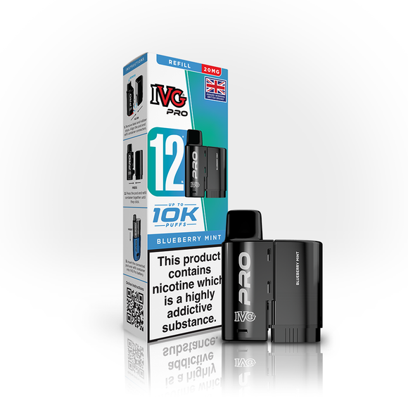 IVG Pro Blueberry Mint Pod 10k