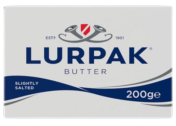 Lurpak Slightly Salted Butter 200g