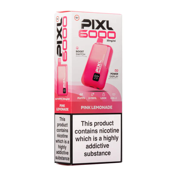 Pixl 6000 Pink Lemonade 20mg