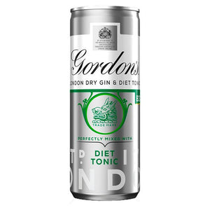 Gordons Gin & Slimline Tonic 250ml